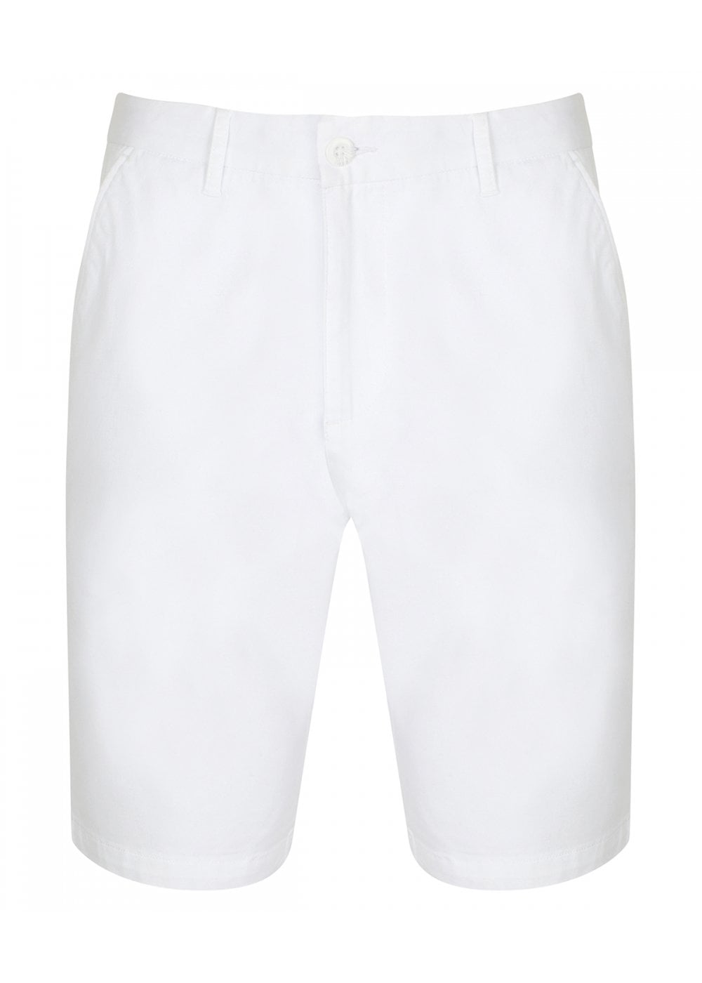 Ladies White Chino Stretch Shorts 34" or 36"