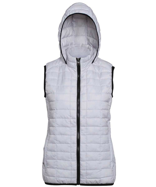 Ladies Hooded Honeycombe Hooded Gilet
