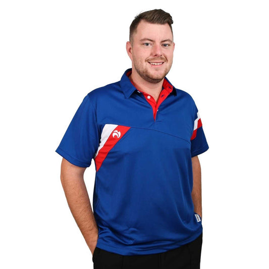 Henselite Gents Britannia Polo BLUE SMALL ONLY