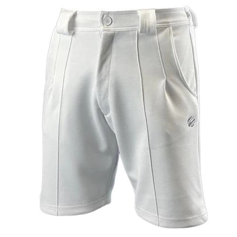 Play White Lawn Bowls Shorts